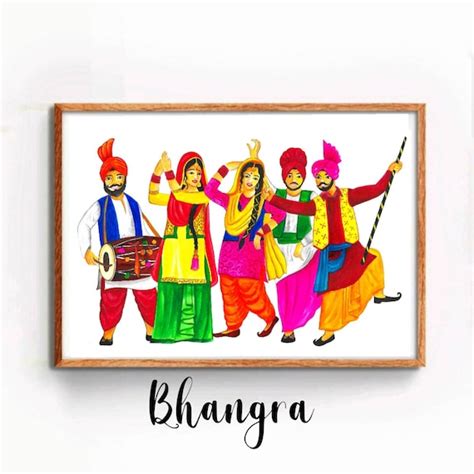 Punjabi Bhangra Paintings