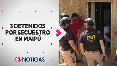 Tres presuntos secuestradores del TREN DE ARAGUA son detenidos en Maipú