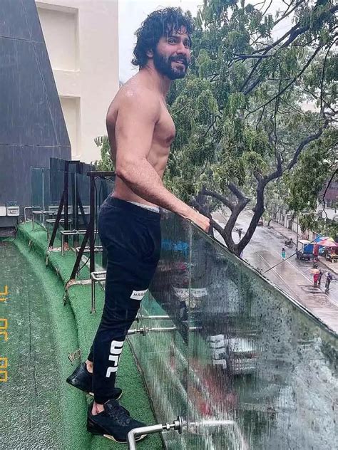 Varun Dhawan Shares Pictures Enjoying The Mumbai Monsoon Filmfare