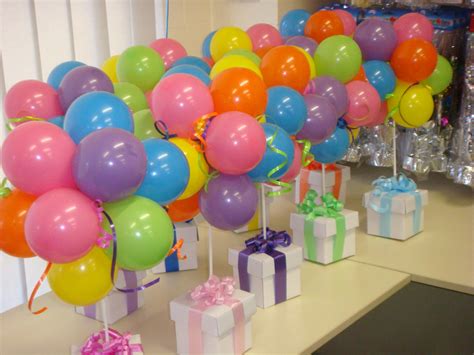 Incre Bles Centros De Mesa Con Globos Dale Detalles