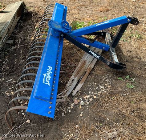 Priefert Landscape Rake In Cooper Tx Item Lh For Sale Purple Wave