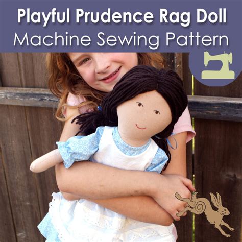 Playful Prudence Rag Doll Sewing Pattern Muse Of The Morning Hand Dyed Embroidery Floss