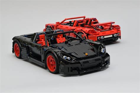 Lego Moc Porsche Carrera Gt 110 Black By Artemy Zotov Rebrickable