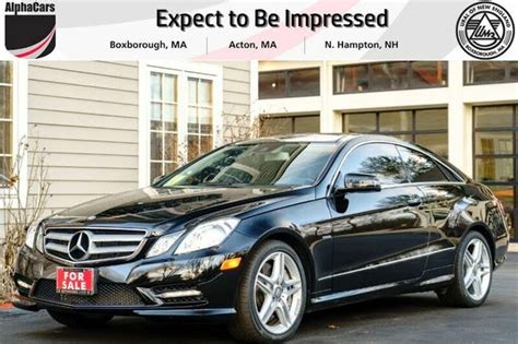 Used 2012 Mercedes Benz E Class E 550 Coupe For Sale With Photos Cargurus