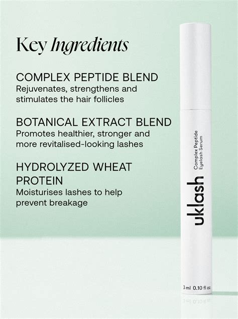 Complex Peptide Eyelash Serum - Prostaglandin Free – UKLASH