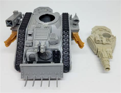 Forgeworld K Astra Militarum Leman Russ Tank Gryphonne Turret