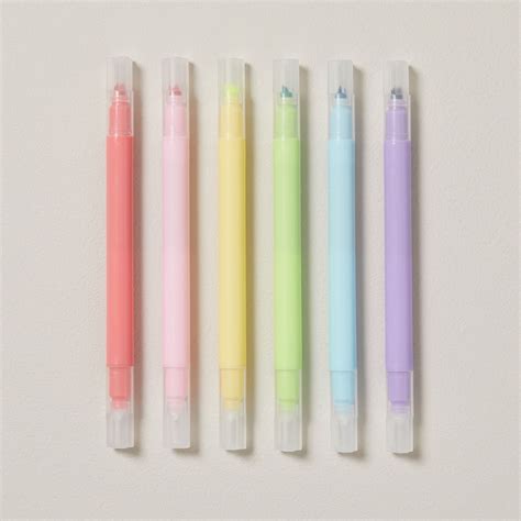Nota set of 6 erasable highlighters – Artofit