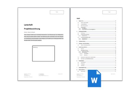 Vorlage Lastenheft Vorrichtungen Pickedshares Shop