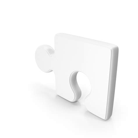 Puzzle Symbol White PNG Images & PSDs for Download | PixelSquid - S12053143B