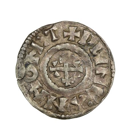 Kings Of Wessex Aethelwulf Ad 839 858 Silver Penny Portrait Type