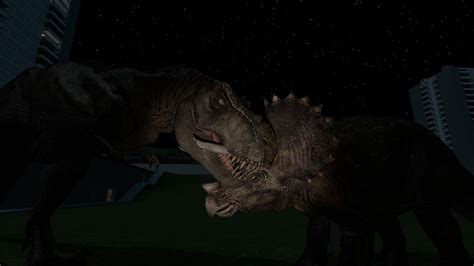 t rex vs triceratops by richardtheallosauru on DeviantArt