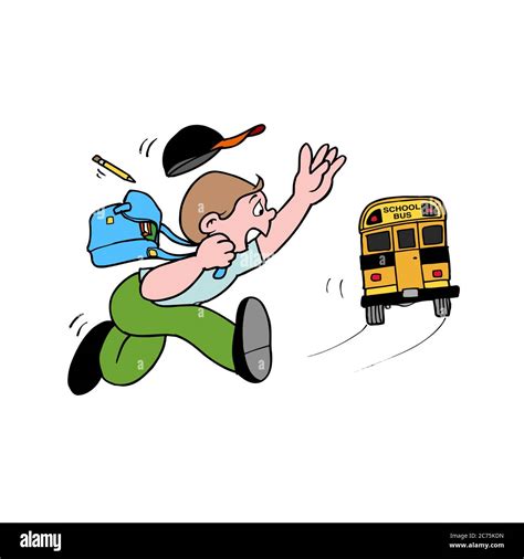 Late To School Clipart