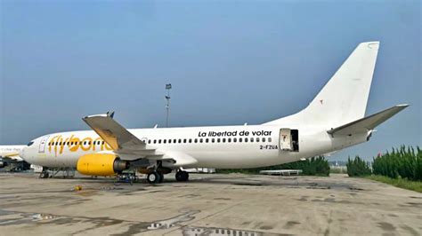 Llegó Al Aeropuerto De Ezeiza El Nuevo Boeing 737 800 De Flybondi Lv