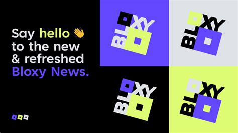 Bloxy News On Twitter The Refreshed Bloxy News Branding Uses The New