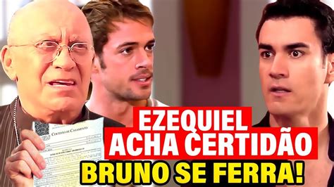 Sortil Gio Ezequiel Encontra Documento Embaixo Do Colch O Do Bruno E