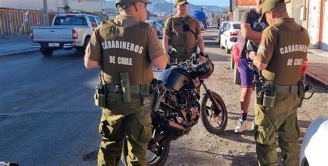 Ronda Extraordinaria De Carabineros En Calama Termina Con 5 Detenidos