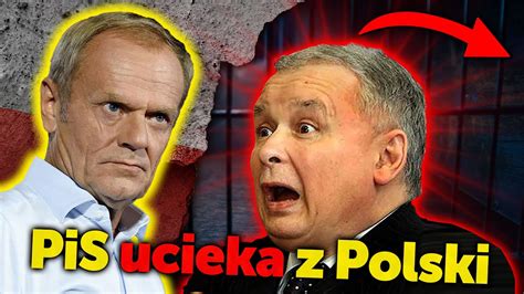 PiS ucieka z Polski Ziobro Obajtek Kamiński Wąsik mają kandydować