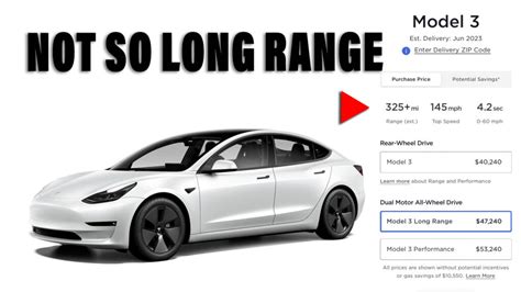 Tesla Model 3 Long Range Returns To Us And Its 10k Cheaper But Should You Care Carscoops