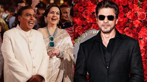 Mukesh Ambani Says Shah Rukh Khan Is Anant’s ‘godfather’ As He Introduces Srk At Pre Wedding