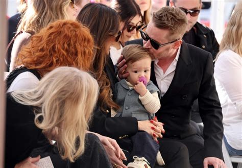 Macaulay Culkin's Kids, Brenda Song Attend His Walk of Fame Ceremony