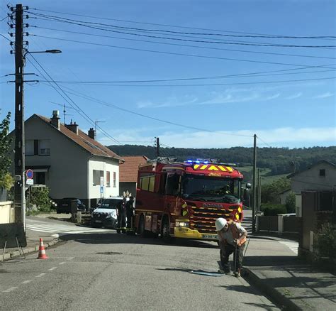 Pompey Fuite De Gaz Rue Du Val De La Tuilerie Foyers Vacu S