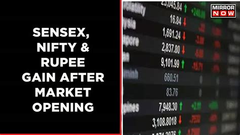 Sensex Jumps Over 700 Points In Opening Trade Nifty Gains Over 200 Points Rupee Gains 22