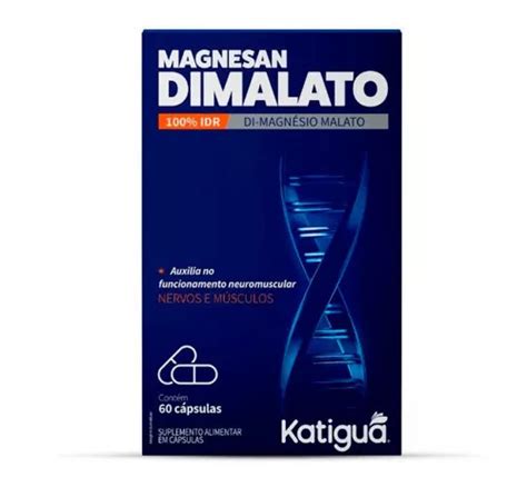 Dimalato De Magnesio Malato De Dimagnesio C Psulas Sabor Katigu