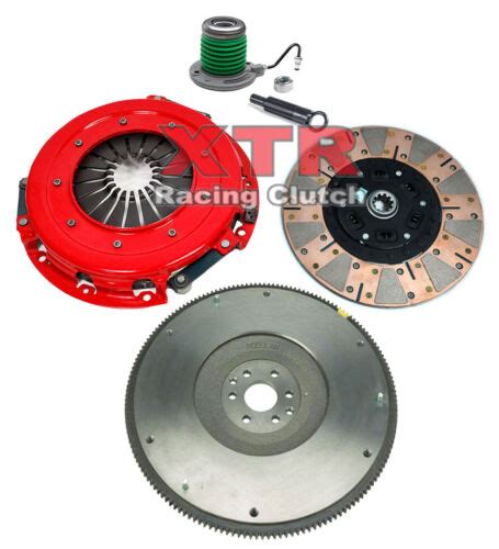 XTR STAGE 3 DUAL FRICTION RACE CLUTCH KIT FLYWHEEL 2005 2010 FORD