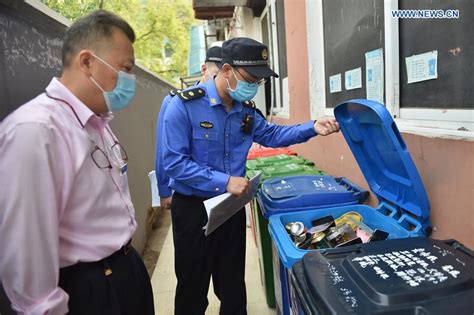 Mandatory Garbage Sorting Carried Out In Communities In Beijing China