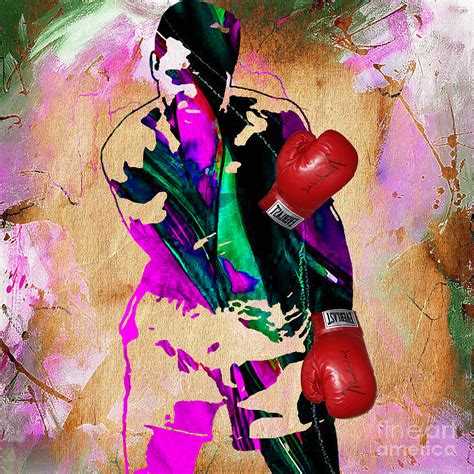 Muhammad Ali Mixed Media By Marvin Blaine Fine Art America