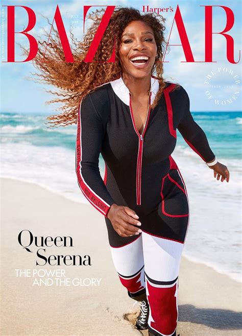 Serena Williams Is The Cover Star Of Harpers Bazaar Uk July 2018 Issue