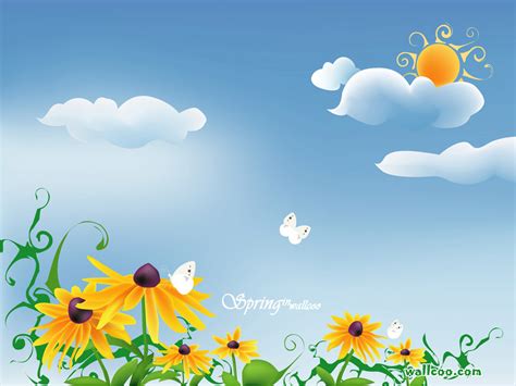 🔥 [100+] Cartoon Spring Wallpapers | WallpaperSafari