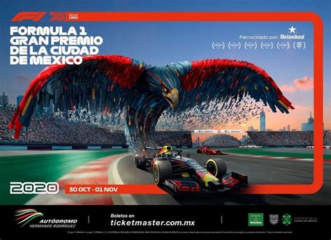 Fueron Presentados 3 Pósters Del Gran Premio México 2020