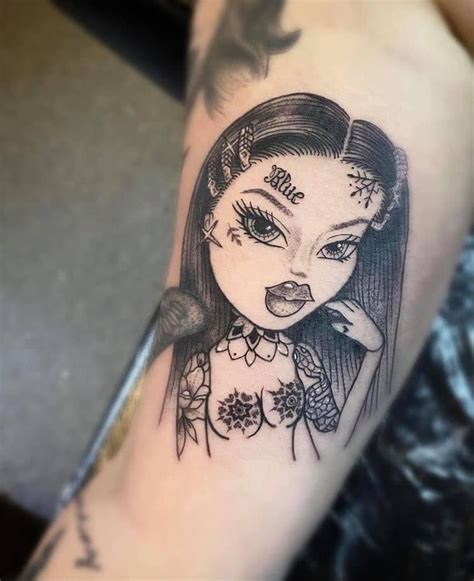 Tatuaje De Bratz Body Art Tattoos Neck Tattoo Tattoos For Guys