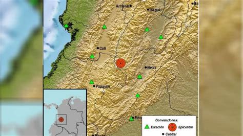 Sismo De Magnitud Sacudi Varias Zonas De Colombia Ntn