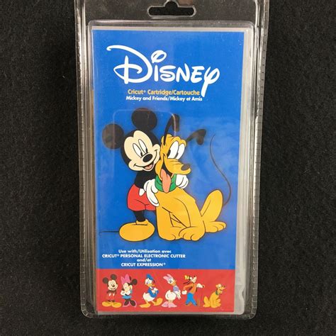 Disney Mickey And Friends Cricut Cartridge Cutting Machine Sealed Provo Craft 93573803826 Ebay