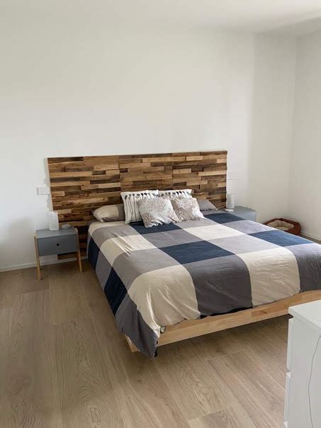 Testiera Letto Matrimoniale In Legno Di Riciclo Artigianato Italiano Xlab