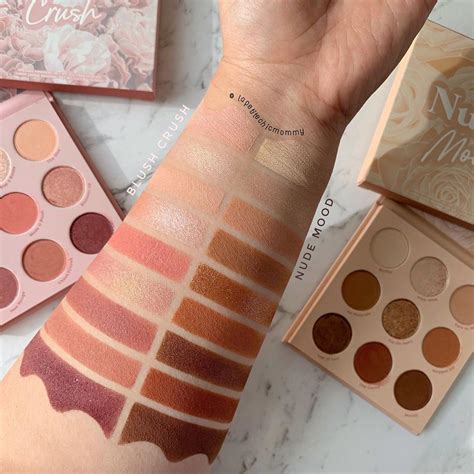 Colourpop Blush Crush Nude Mood Collection Swatches Review Hot Sex