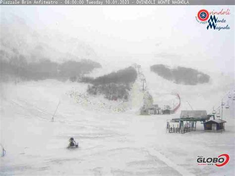 Webcam Roccaraso è arrivata la neve e gli sciatori già sognano la