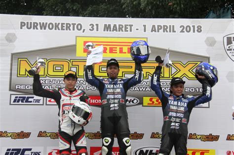 Irc Rebut Podium Utama Di Kejurnas Pirelli Motoprix Purwokerto