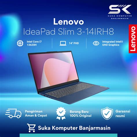 Jual Lenovo Ideapad Slim 3 14irh8 Core I7 13620h16gb512gb Ssdw11