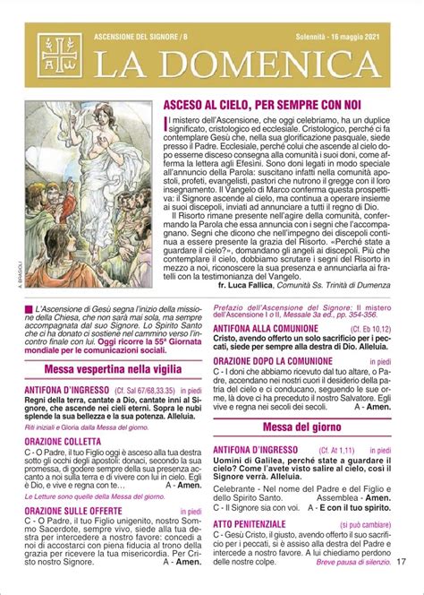 Regina Pacis Anguillara Blog Archive Foglietto Della Domenica