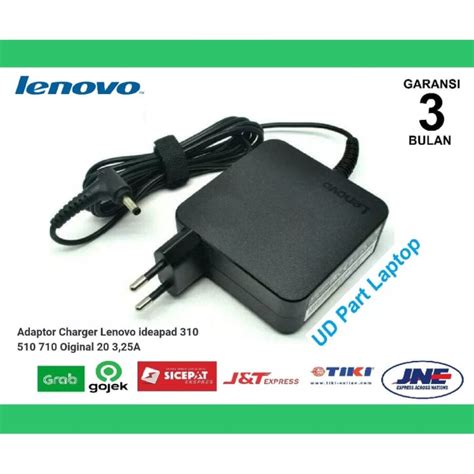 Jual Adaptor Charger Lenovo Ideapad 310 510 710 Oiginal 20 3 25a Shopee Indonesia