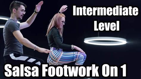 Salsa Footwork On1 Intermediate Level Salsa Moves Youtube