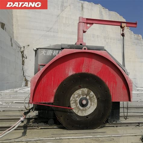 Quarry Mining Double Blade Granite Stone Block Saw Cutting Machine