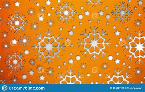 Snowflake Wallpaper Pattern Stock Illustration - Illustration of ...