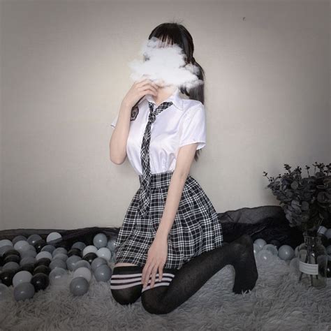 Jual COD Sexy Lingerie Jepang Anime Cosplay Pembantu Pelaut Seragam