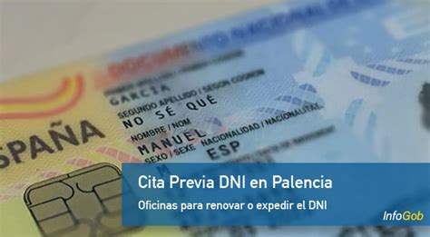 Cita Previa DNI Palencia Oficinas de Expedición y Renovación 2024