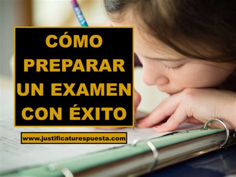 Técnicas de estudio Cómo preparar un examen con éxito