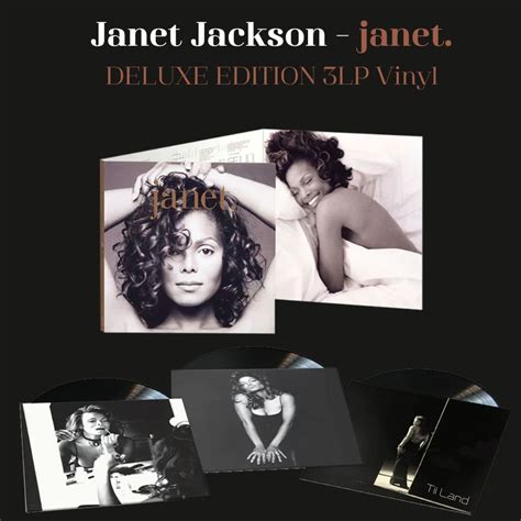 แผ่นเสียง Janet Jackson Janet Deluxe Edition 3lp Vinyl Black Vinyl